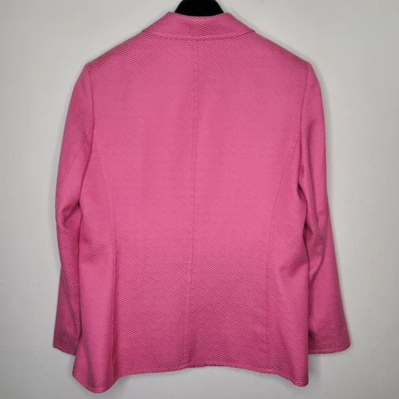 Talbots Pink Silk Blazer, Size 16, Excellent Condition! - Picture 7 of 8